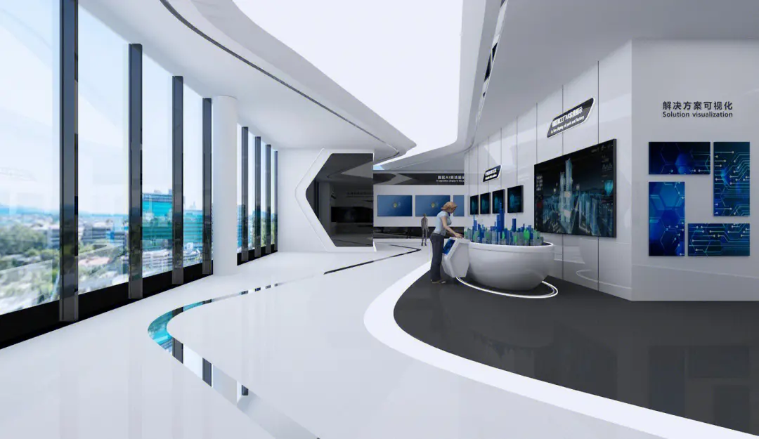 新媒體技術(shù)在企業(yè)展廳設計中的應用